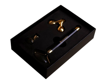 Aux 3-In-1 Electric Black Obsidian Gold Beauty Bar - Aux Angels